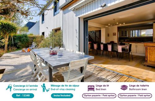 Saint-Briac-sur-Mer House | 600m de la plage, jardin, maison pour 10
