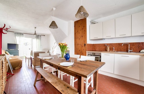 La Gueriniere Ski Chalet | 600m from the beach - House for 5 - Terrace