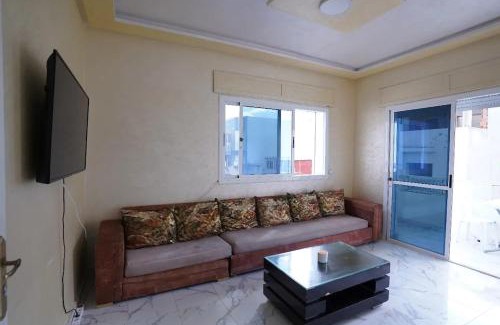Miramar Apartment | 608 apartment for rent Furnished Corniche Martil, 1 bedroom balcony