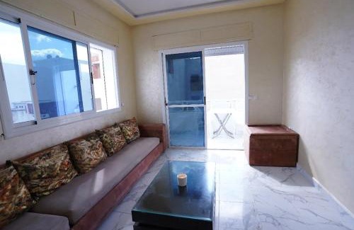 Miramar Apartment | 608 apartment for rent Furnished Corniche Martil, 1 bedroom balcony