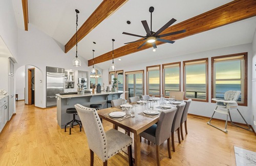 Rockaway Beach House | 6400 SQFT BEACH MANSION, Ocean Views, Deck, Hot Tub, 3 Min to Beach, NFL Sun Tkt