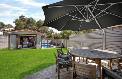 Whangamata House | 6BR Family Beach House with Pool & Sea Views