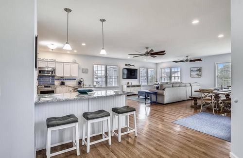 South Bethany Harbor House | 7 Bedroom Bayside Home in Bethany Beach: Elevator, Pool, Short Walk to Beach!