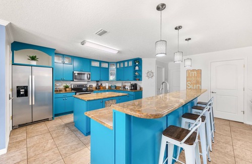Vilano Beach House | 7BD, Heated Pool&Spa, Walk to Beach, PutPut, Golf Cart, 10 min. to Downtown!