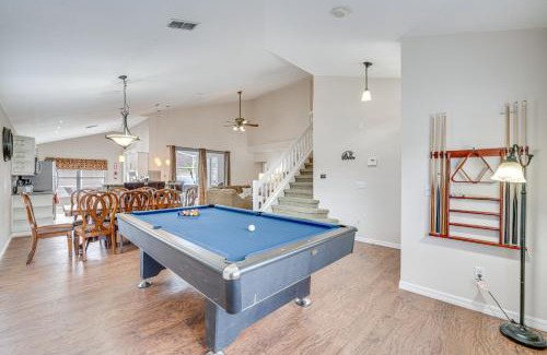 Chatham Park House | 8 Mi to Disney Kissimmee Home with Lanai and Pool!