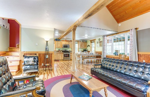Marion Center Cabin | 8 Private Acres: Little Mahoning Creek Cabin!