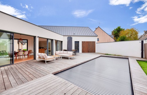 Pleneuf-Val-Andre House | 800m from the beach, new house for 10 with pool