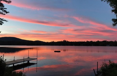 Whitefield House | 91WR Lake vibes and views at this waterfront home in the the White Mountains! Rest, relax, explore!