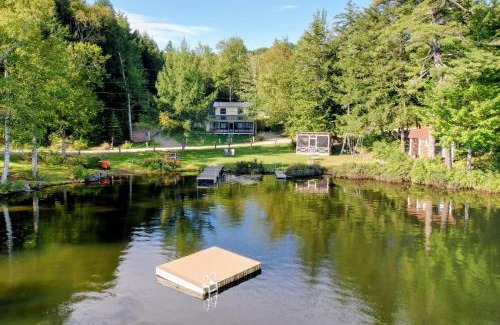 Whitefield House | 91WR Lake vibes and views at this waterfront home in the the White Mountains! Rest, relax, explore!