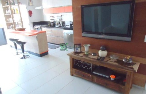Jardim Virginia Apartment | 98sqm apartment, 3 bedrooms. Guarujá Cove Beach - Excellent Club Condominium