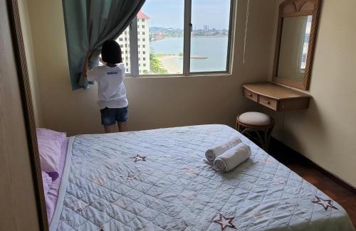 Taman Tanjung House | 99 Glory Beach Resort - seaview, poolview, beachfront,wifi