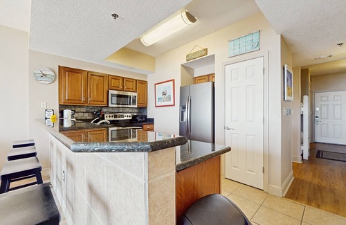 Miramar Beach Condo | 9th-floor ocean-view condo near beach with heated outdoor pool, gym, balcony