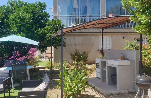 Valle-de-Campoloro Bed & Breakfast | A Caserella - Bed & Breakfast "Rosée" Partial sea view - Village house