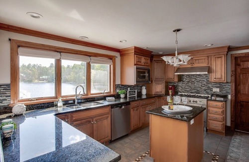 The Bays House | A four-season lakefront getaway on your own private peninsula