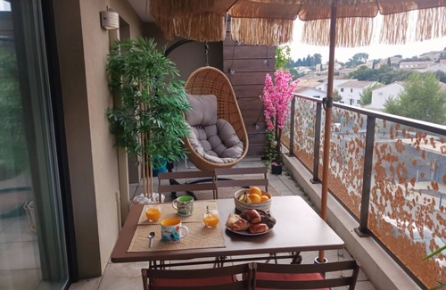 Le Cres Apartment | A Haven of serenity and comfort steps from Lac du Crès I Close Montpellier