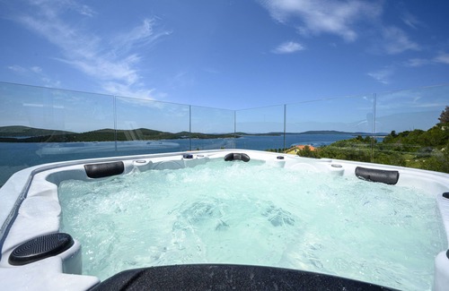 Zaboric Villa | A large and spacious villa with a "million dollar" view, many addit. facilities.