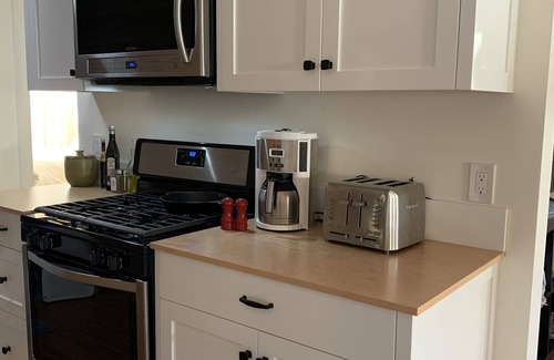 San Luis Obispo Apartment | A quiet place with a deck overlooking SLO creek.