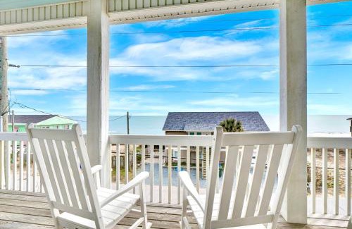 Surf City House | A Shore Thing | Ocean Views | Elevator | Surf City, NC | Dog Friendly!