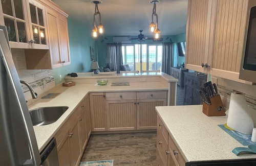 Estate Golden Rock Condo | A Tropical Paradise Inside and Out, right on the Beach!