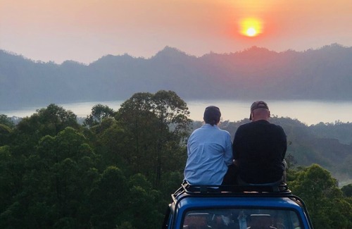 Bangli Resort | a very interesting tour held on top of Mount Batur, 4wd jeeps tour