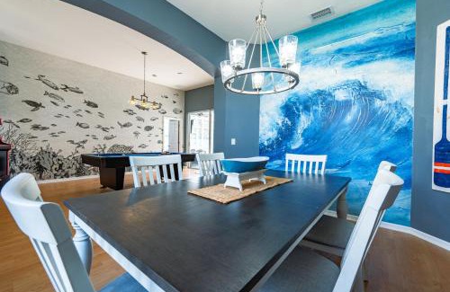 Sabal Harbour House | A Wave From it All! Pet friendly, Private heated pool home with fire pit!