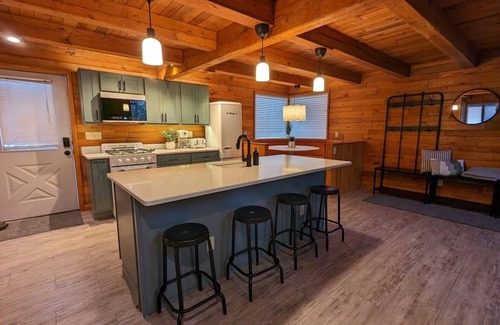 Northface Cabin | Access to everything yet secluded and chic, this hideaway has it all.
