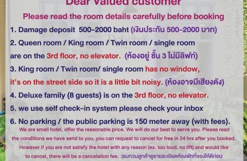 Bangkok Yai Hotel | Achcha hotel - itsaraphap MRT station - Wat Arun