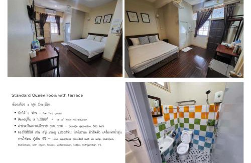 Bangkok Yai Hotel | Achcha hotel - itsaraphap MRT station - Wat Arun