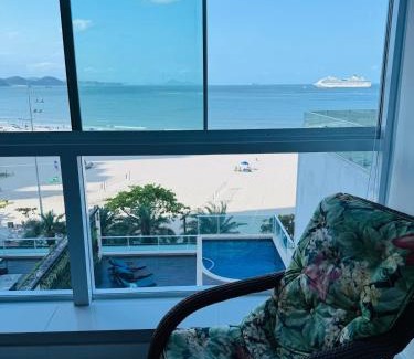 Centro Apartment | Acqua Apto 401 BC · Frente Mar Av. Atlântica Vaga carro Elétrico