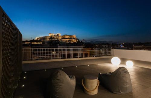 Athens City Centre Apartment | Acropolis 360° sky suite
