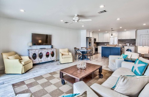 Holiday Isle House | Actually, on the Beach condo. Private Beach so Zen