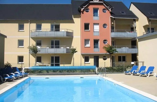 Grandcamp-Maisy Apartment | Adonis Residence Les Isles de Sola - 3 Rooms 6 People Balcony