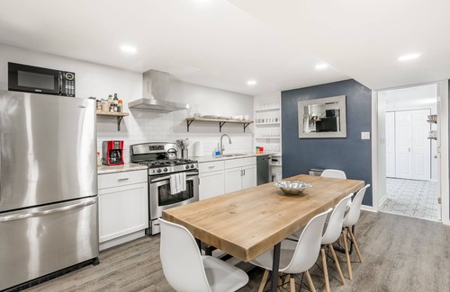 Near West Side Apartment | Adults Only - Walk to the United Center! Modern Touches Surround You - Check Out the Open Staircase! by AllSet Turnover