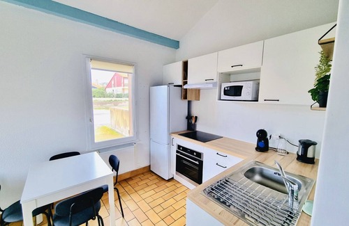 Biscarrosse Plage Apartment | Agréable Pavillon avec une chambre + mezzanine 4/6 personnes proche plage Nord (194)