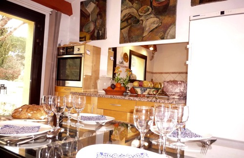 Ventabren Villa | Air conditioned House with private pool, very large garden &organic vegetable