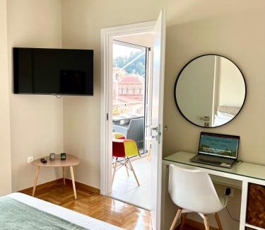 Athens Apartment | AK Athens Fine Stay - Penthouse with Big Terrace and View - 2 min from Metro