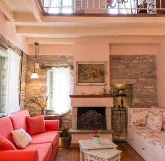 Ano Pedina House | Akakia - Stone family maisonette with Spectacular view