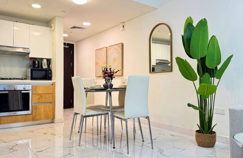 Al Raha Beach Apartment | Al Raha Bliss: Luxe 2BR Coastal Retreat