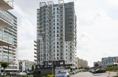Przymorze Apartment | Albatross Towers Joda Bed
