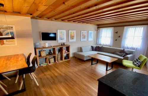 Engadin Scoul Apartment | Allegra and welcome to the Chasa Sager 5