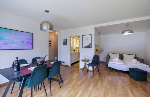 Engadin Scoul Apartment | Allegra and welcome to the Brentsch A6 vacation apartment.