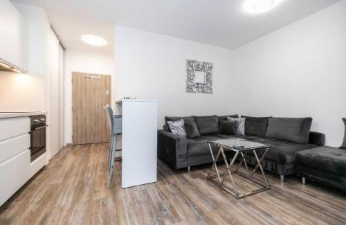 Radvan Apartment | ALURE RESIDENCES 1 & 24h self check-in, free parking in front of the apartment building, new building, terrace, cafe with breakfast in the apartment building, next to the aqua park