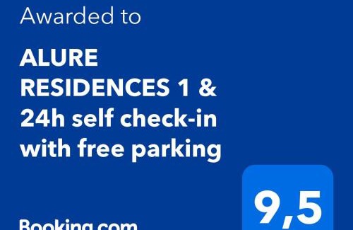 Radvan Apartment | ALURE RESIDENCES 1 & 24h self check-in, free parking in front of the apartment building, new building, terrace, cafe with breakfast in the apartment building, next to the aqua park