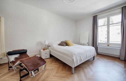 Langgasse-Felsenau House | Am Pavillon Bed & Kitchen