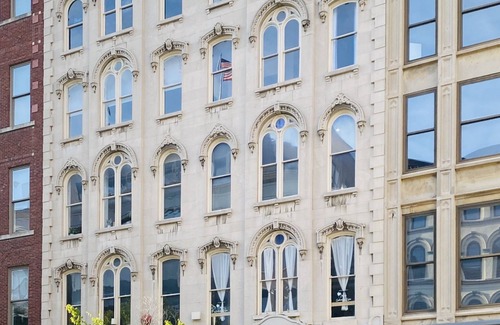 West Main Historic District Apartment | Amazing Luxury Urban Loft! West Main Street - Private Deck - Riverfront Views!