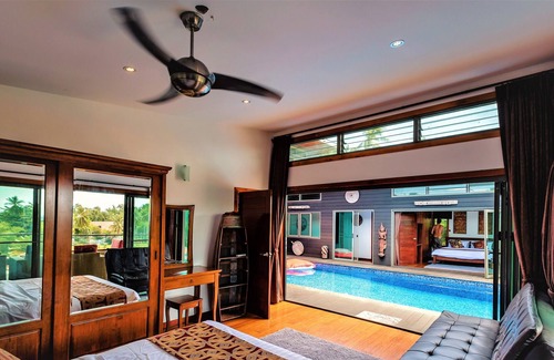 Maret Villa | Amazing Tropical ocean view pool Villa with free new car with insurance