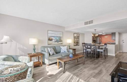 Amelia City Condo | Amelia Surf & Racquet Club Condo | 4th Floor Ocean Front | Pools | Tennis Courts | Sleeps 4