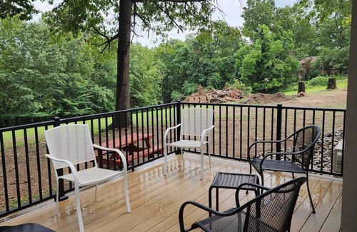 Mountain Home Cabin | Angler's Edge Cottage at Fish & Fiddle Family Resort & Extended Stay