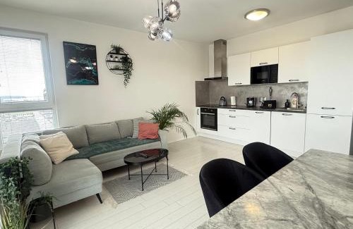 Przymorze Apartment | Ann Apartament 16 piętro z widokiem na morze