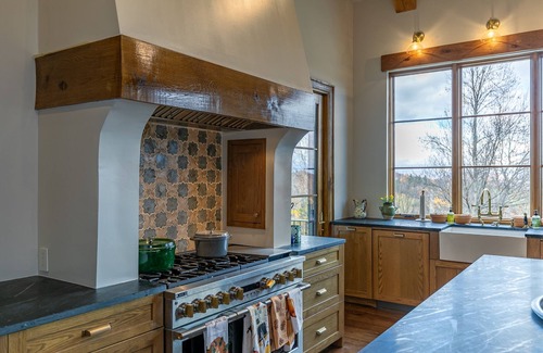Boone House | Antler Trail Lodge - Huge custom home, views, 4 King Suites, firepit, hot tub!